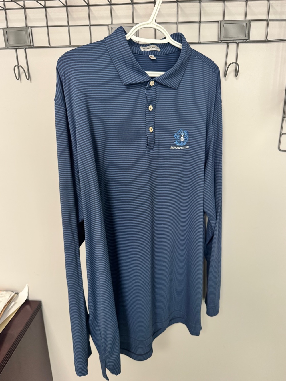 Peter Millar Summer Comfort Long Sleeve polo 2XL